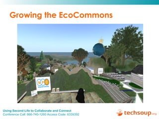 Growing the EcoCommons  