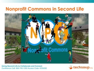 Nonprofit Commons in Second Life NonprofitCommons in Second Life 