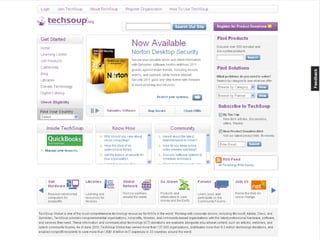 Home page screen grab 