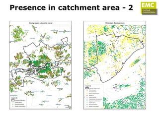 Presence in catchment area - 2
 