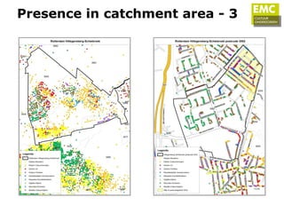 Presence in catchment area - 3
 