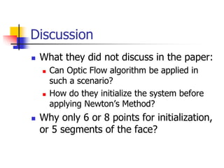Presentation on Face Recognition Based on 3D Shape Estimation | PPT