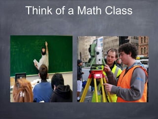 Think of a Math Class 
 