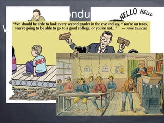 The Conduit Model 
Words are vessels for 
objective meaning 
Minds are 
empty 
Teacher 
s are info 
depositors 
 