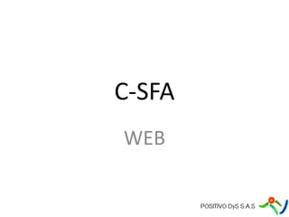 C-SFA WEB 