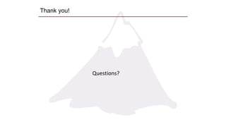 Thank you!
Questions?
 