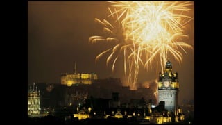 Fireworks over the castle at the end of the Edinburgh International
Festival. [Tricia Malley & Ross Gillespie]
 