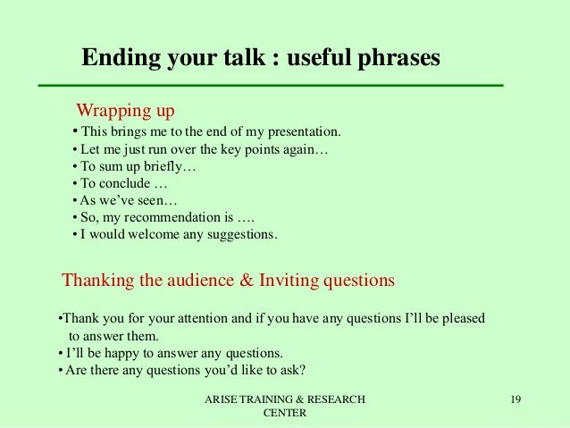 transition words