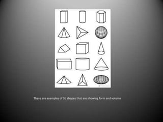 Space,Shape,Form/Volume | PPTX