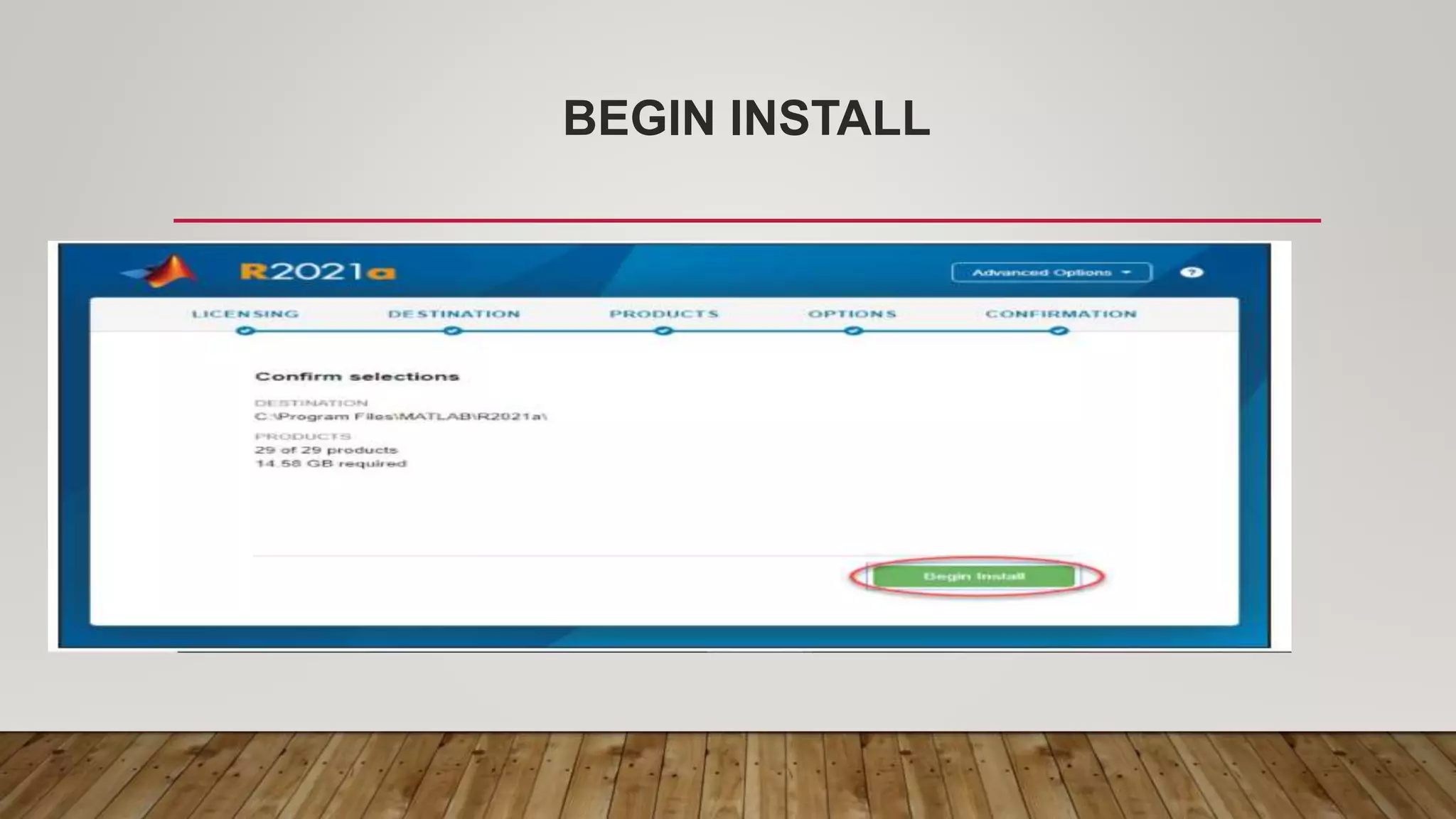 BEGIN INSTALL 