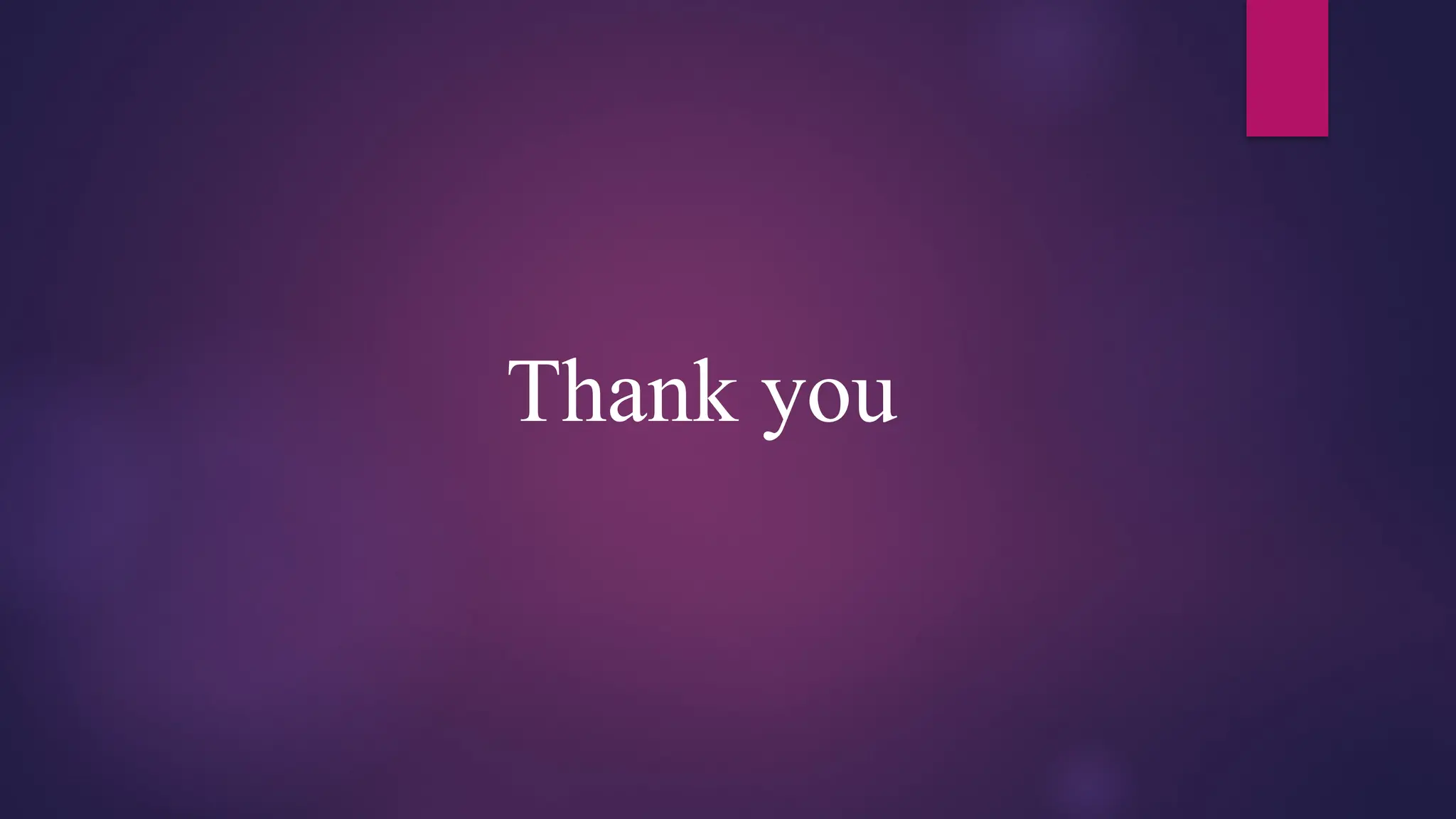 Thank you
 