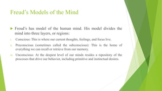 Sigmund Freud's Theory of Criminology | PPTX
