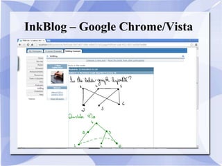 InkBlog – Google Chrome/Vista
 