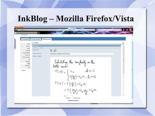 InkBlog – Mozilla Firefox/Vista
 