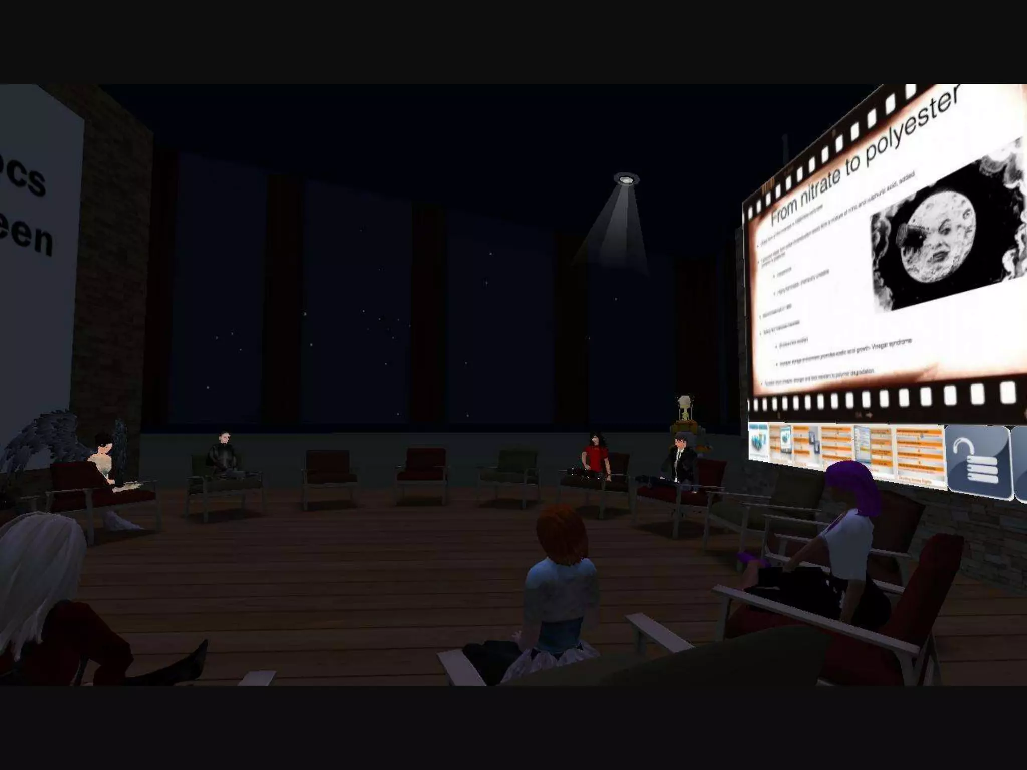 Presentations in Second Life