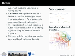 Trajectory clustering using adaptive Euclidean distances | PDF