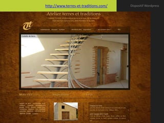 http://www.terres-et-traditions.com/   Dispositif Wordpress
 