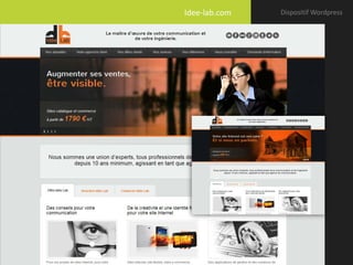 Idee-lab.com   Dispositif Wordpress
 