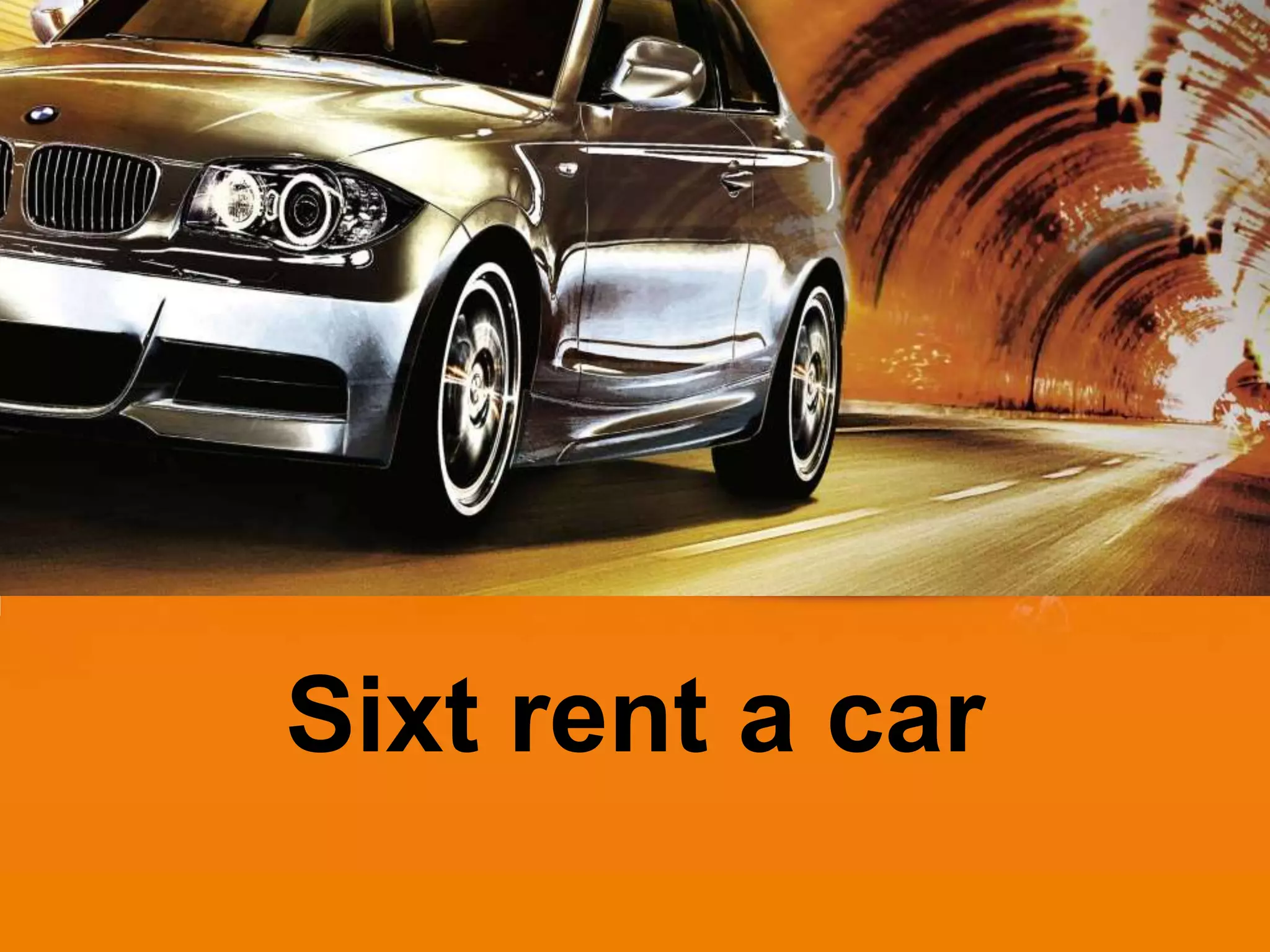 Sixt rent a car Romania 2014 PPT