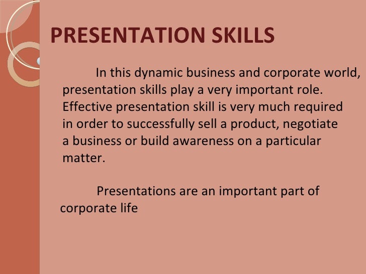 Presentation is important picture