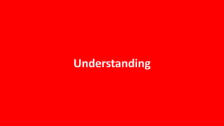 Understanding
 