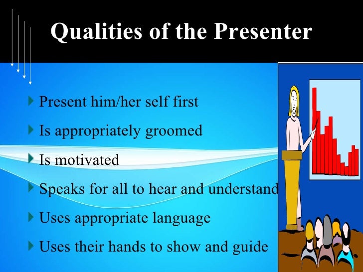 Characteristics of good presentation of data in research picture