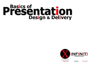 Basics of Presentation Design & Delivery 