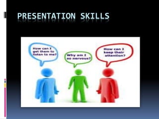 PRESENTATION SKILLS
 