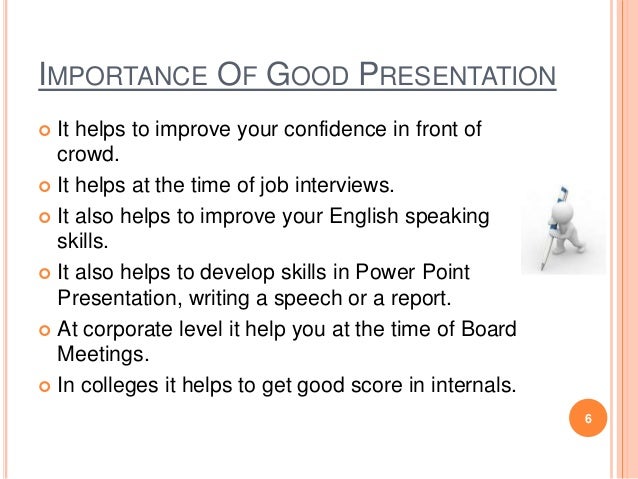 why presentation skills are important for students