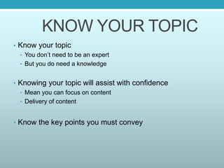 Presentation skills ppt | PPTX