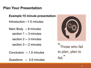Professional Presentation skills | PPTX