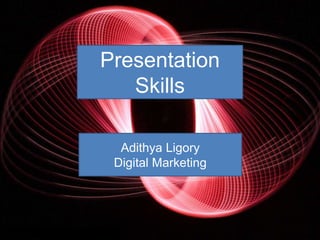 Presentation Skills - A Quick Guide | PPT