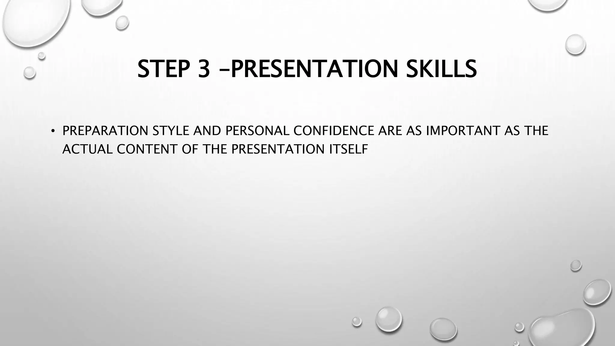Presentation skills ppt | PPT