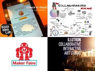 Hopkopplat lärande, makerspace och delande - gemensam skaparglädje!