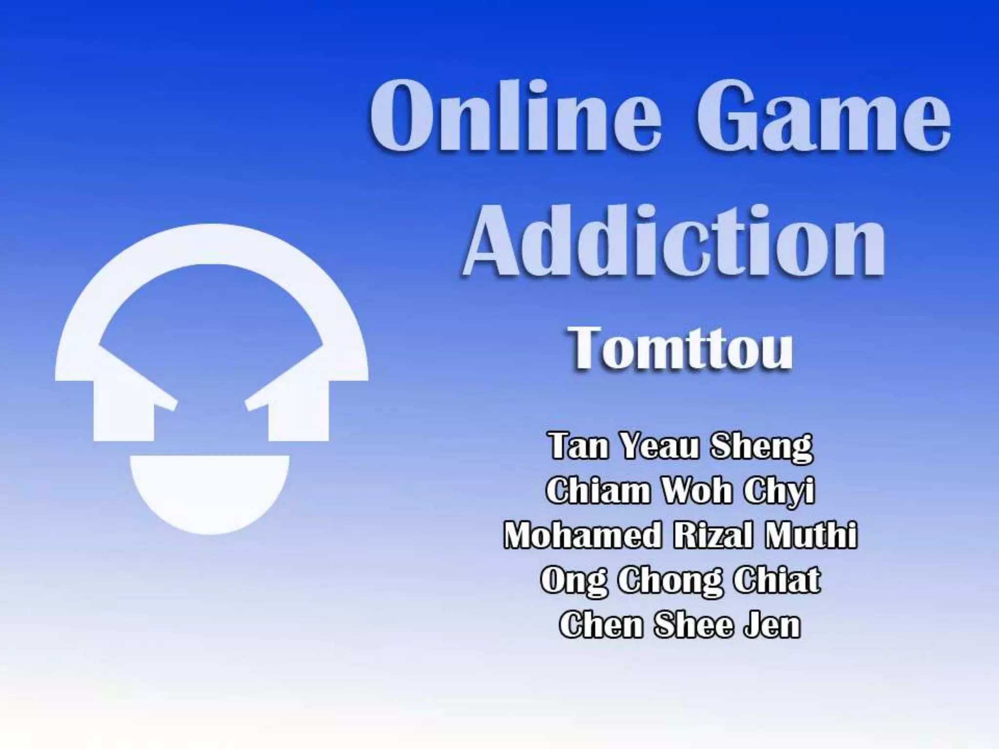 Online Game Addiction | PPTX