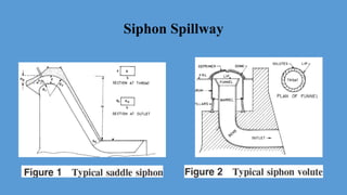 design of chute and syphonspillway