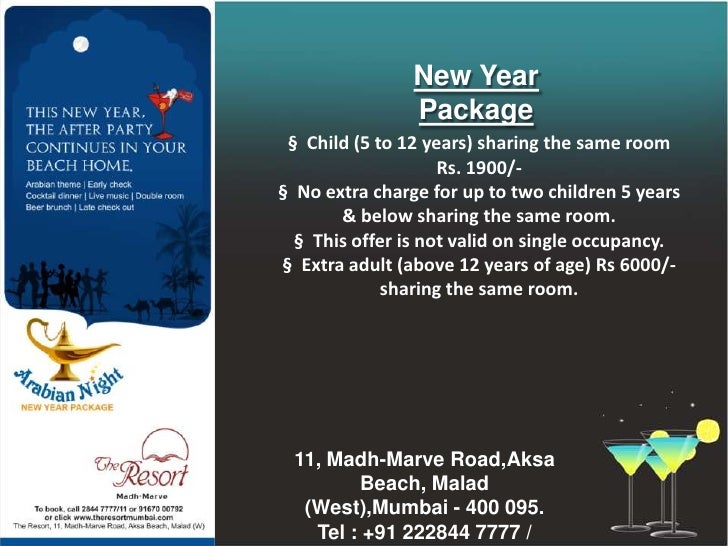 New Years at The Resort