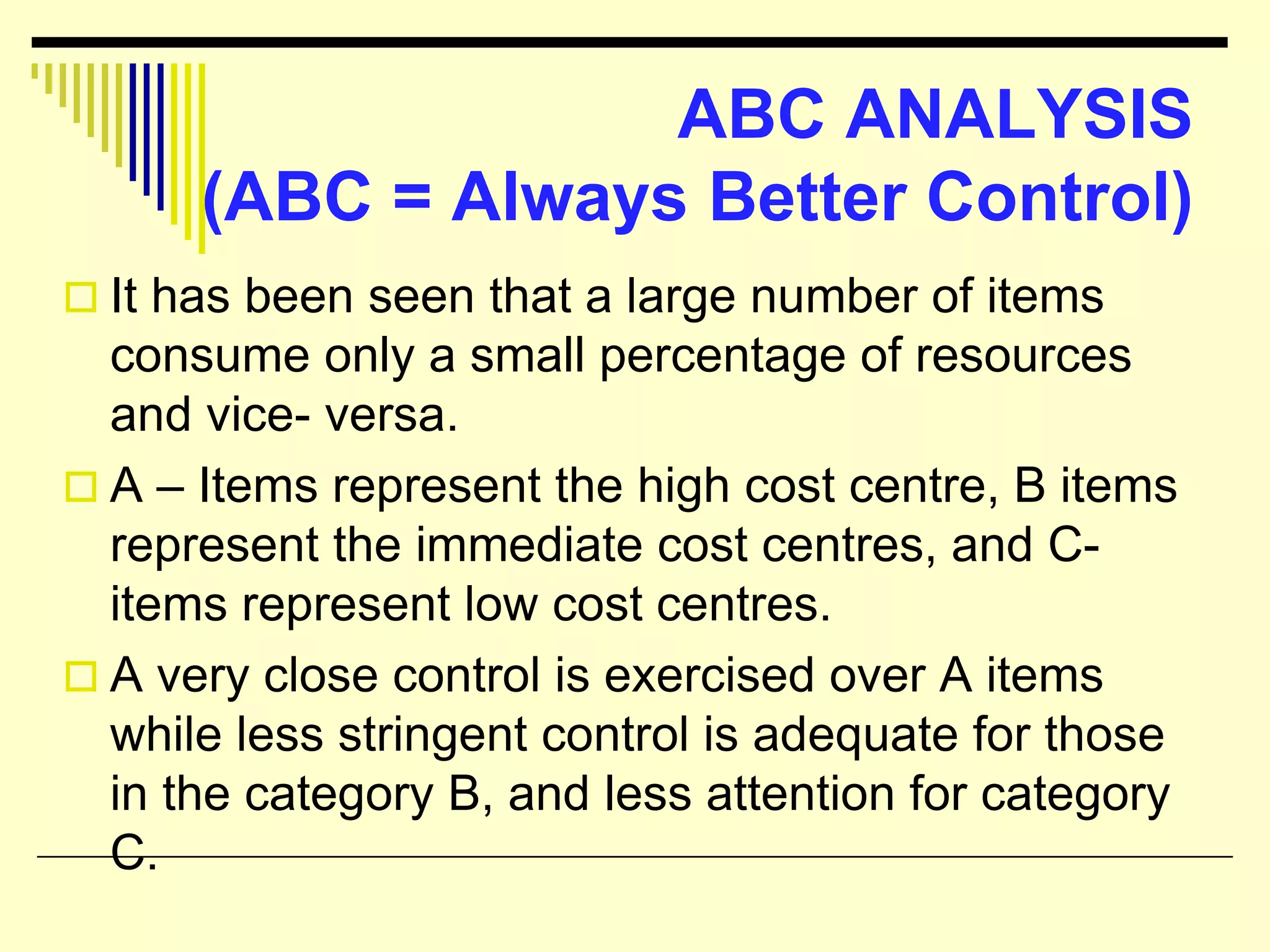 Presentation slide for material mgmt copy | PPTX