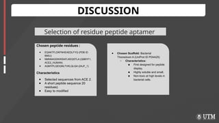 In Silico Design and Molecular Analysis of Peptide Aptamers Targeting ...