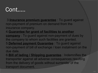 Letter of Gurantee | PPT
