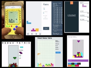 Mimstris: Building an arcade puzzle game in React / Redux | PDF