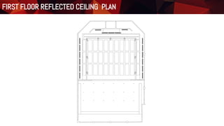 First Floor Reflected Ceiling Plan
PJ Live Art Centre
FIRST FLOOR REFLECTED CEILING PLAN
 