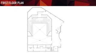 First Floor Plan
PJ Live Art Centre
FIRST FLOOR PLAN
 