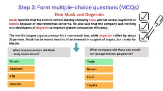 Question generation using Natural Language Processing by QuestGen.AI