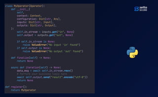 "Taming the Dragon": Data Flow Programming with Zenoh-Flow | PDF