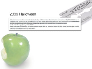 2009 Halloween
 