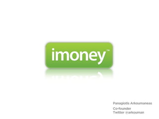 Personal Finance application, imoney.gr