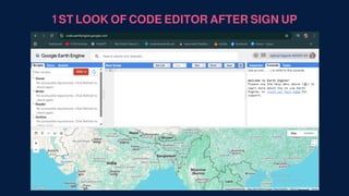 Exploring Google Earth Engine for Atmospheric Data Analysis and ...