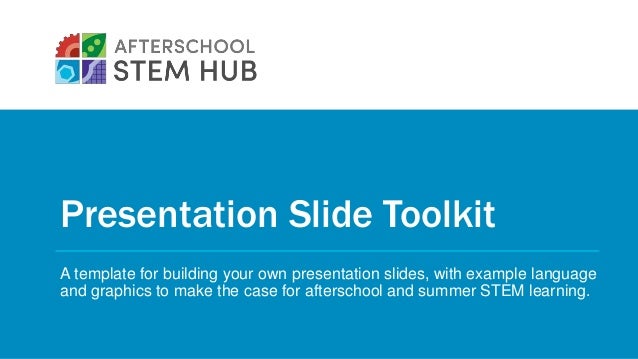 stem hub presentation slide toolkit