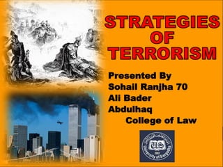 Presented By
Sohail Ranjha 70
Ali Bader
Abdulhaq
College of Law
 